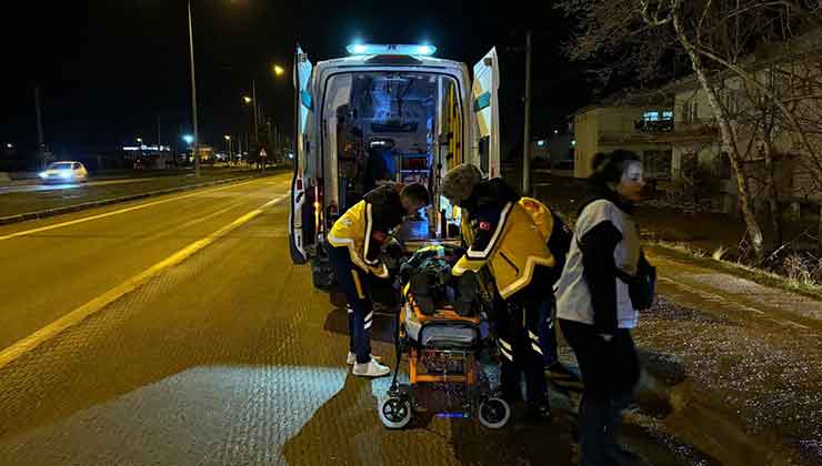 Konya’da motosiklet kazası: 1 yaralı