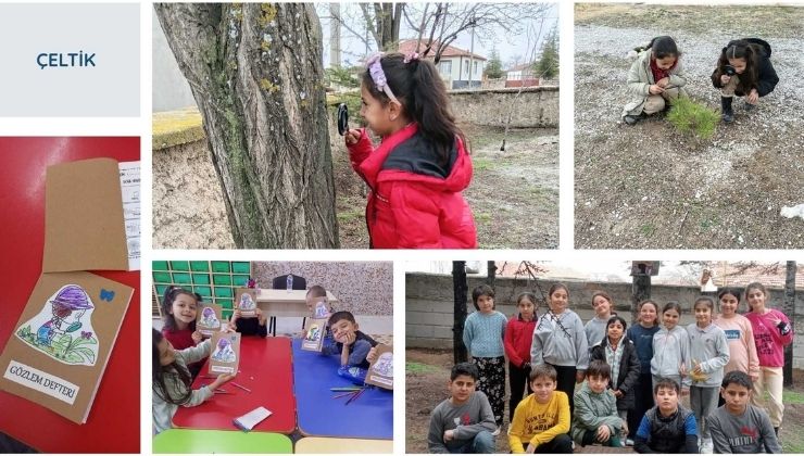 Konya’da öğrenciler doğaya değer katan nesiller oluyor