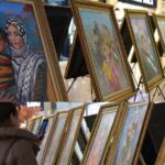 Konya’da savaşın izleri tuvale yansıdı