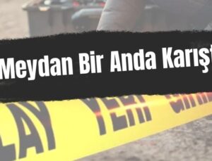Konya’nın en işlek meydanında silahlar patladı