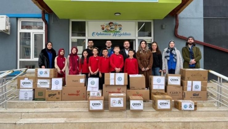 Konya’nın ilçesindeki üç okuldan Ramazan’da anlamlı dayanışma