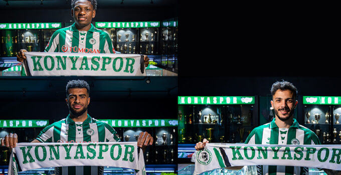 Konyaspor, 3 oyuncuyu renklerine bağladı