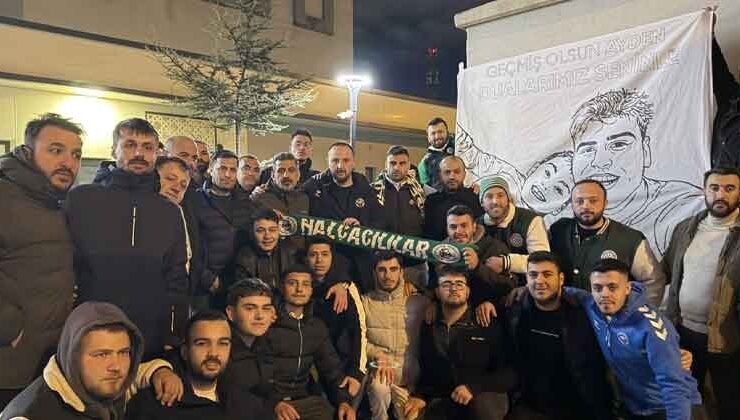 Konyaspor taraftarından Deniz Türüç’e destek