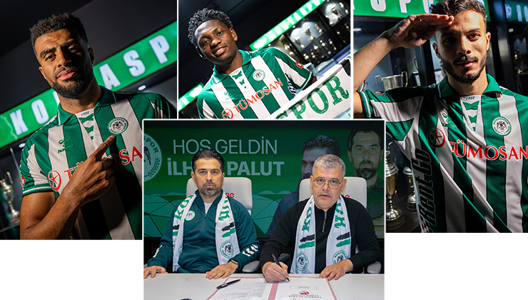 Konyaspor’da 9 imza! 1 teknik adam değişikliği