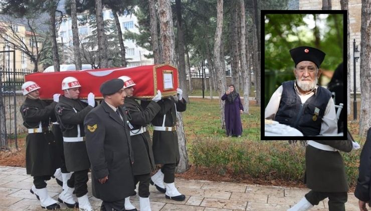 Kore Gazisi Konya’da son yolculuğuna uğurlandı