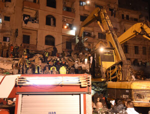 Lübnan’da bina çöktü: 14 ölü