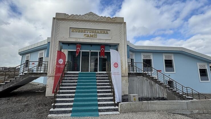 Malatya’da depremlerde yıkılan 125 camiden 57’si yeniden yapılarak ibadete açıldı