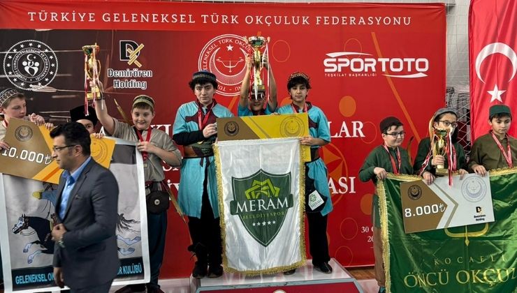 Meram Belediyespor’dan çifte gurur