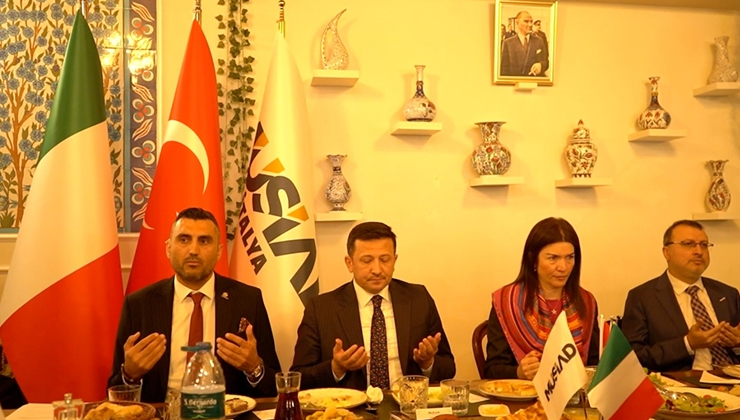 MÜSİAD İtalya, Milano kentinde iftar programı düzenledi