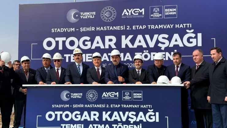 Otogar Kavşağını rahatlatacak temel atıldı