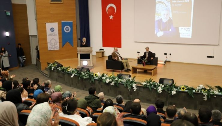 Prof. Dr. Mim Kemal Öke NEÜ’de öğrencilerle buluştu