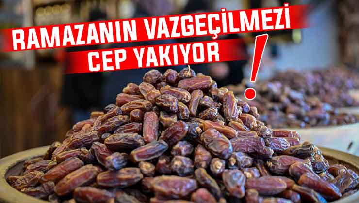 Ramazan geldi tezgâhlar şenlendi: Konya’da güncel hurma fiyatları