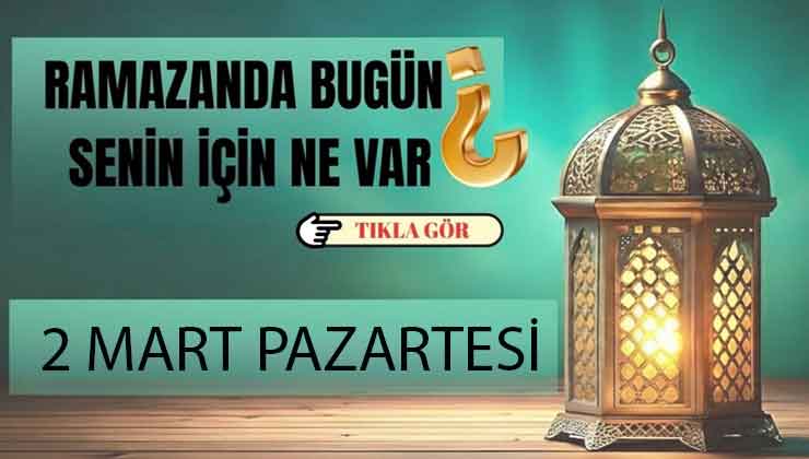 Ramazanın 12. gününe özel hazırlanan manevi iftariyelikler