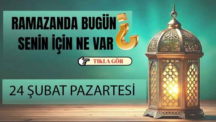 Ramazanın 6. gününe özel hazırlanan manevi iftariyelikler