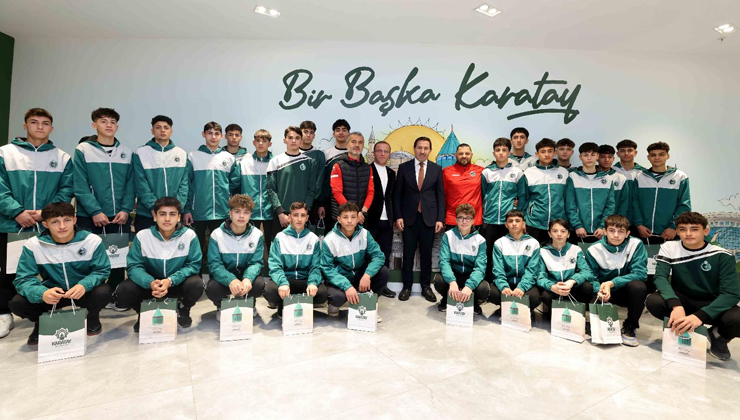 Şampiyon sporculardan Başkan Kılca’ya ziyaret