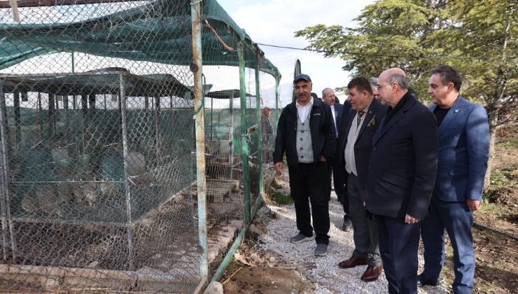 Selçuklu heyetinden, Selçuk Üniversitesi Veteriner Fakültesine ziyaret