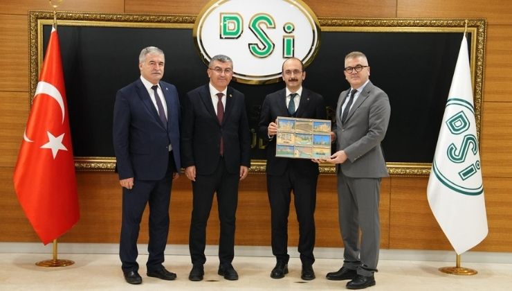 Seydişehir heyetinden DSİ Genel Müdürü Balta’ya ziyaret…