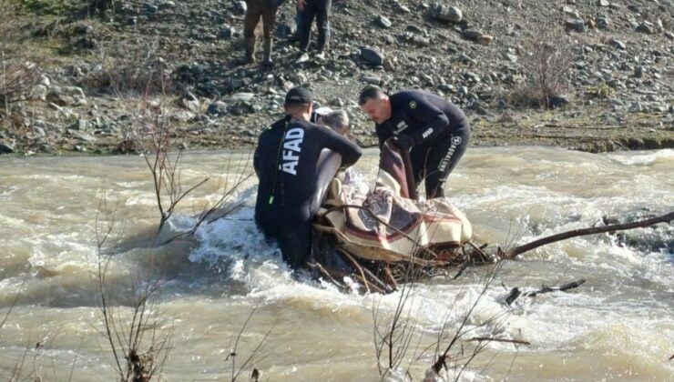 Tokat’ta kaybolan kadın dere yatağında ölü bulundu