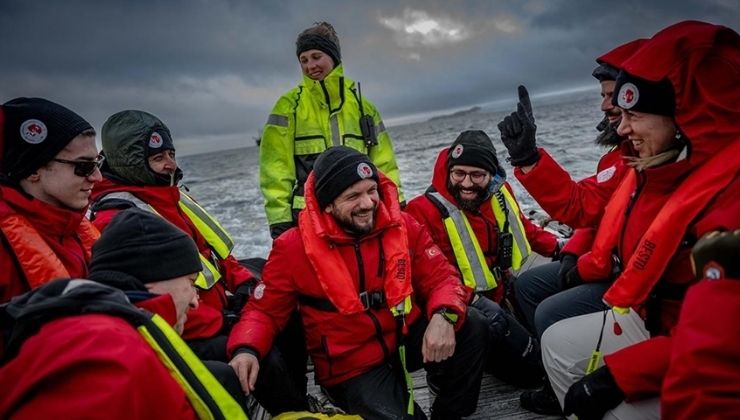 Türk bilim ekibi Beyaz Kıta’dan sefere başladı