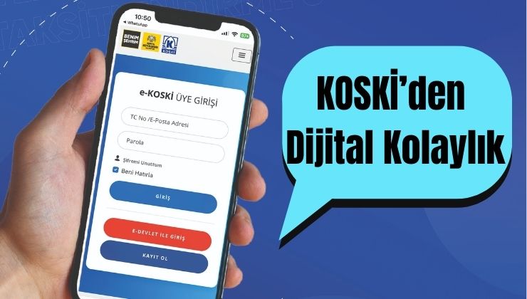 Türkiye’de bir ilk: Konya Büyükşehir’den e-taksit hizmeti