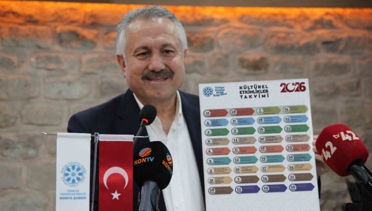 TYB Konya Şubesi 2026 takvimini açıkladı