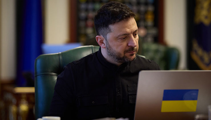 Zelenskiy: Rusya bir haftada 2 binden fazla İHA ile saldırdı