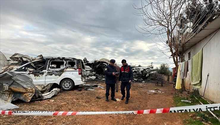 Antalya’da bir konteynerde çıkan yangında 5’i çocuk 6 kişi öldü