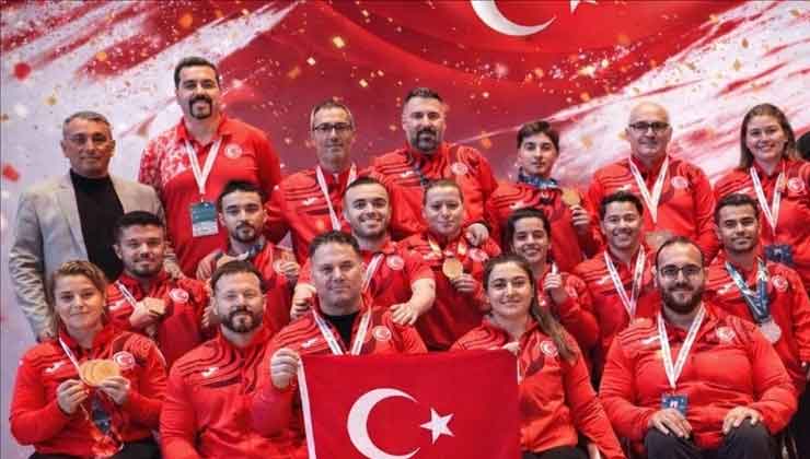 Avrupa Şampiyonası’nı 20 madalyayla kapattık