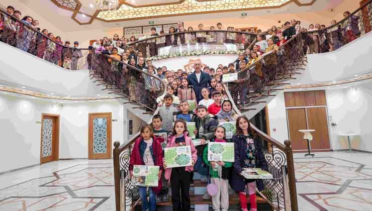 Başkan Kavuş çocuklarla ilk orucun sevincini paylaştı