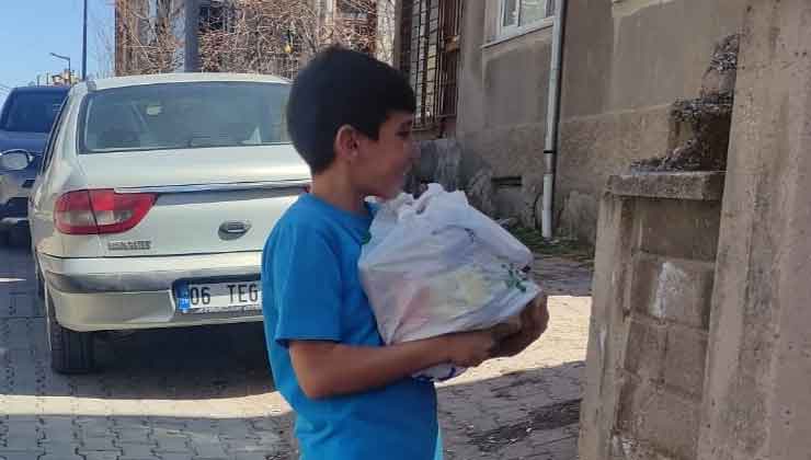 Beyşehir’de ilkokul öğrencileri yardım faaliyetiyle gönüllere dokunuyor