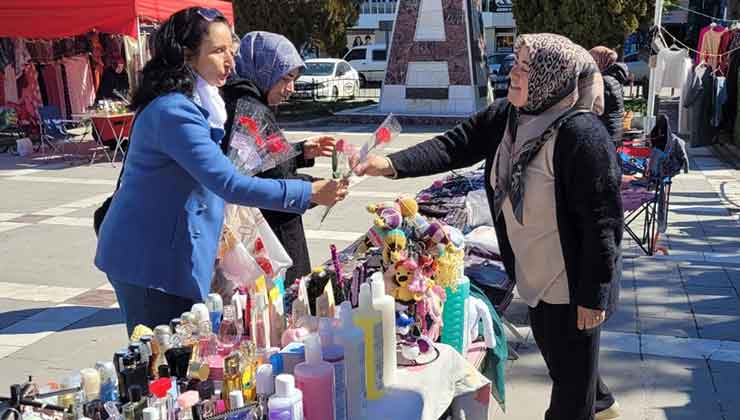 Beyşehir’de kadınlar kadınları unutmadı