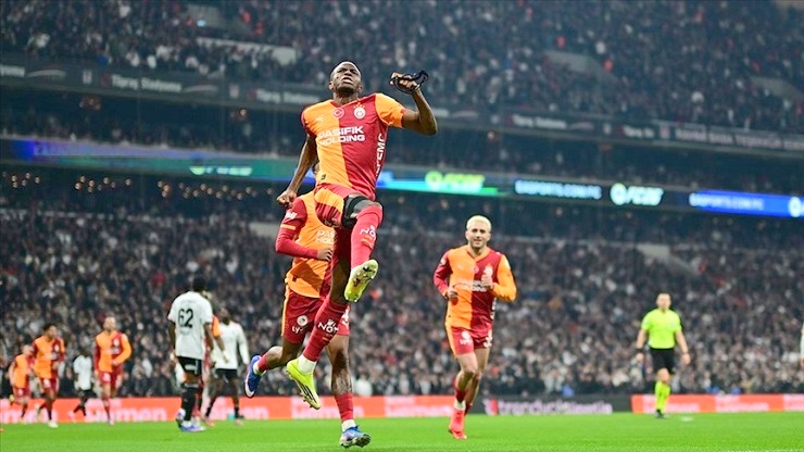 Galatasaray, derbide Beşiktaş’ı 1-0 yendi