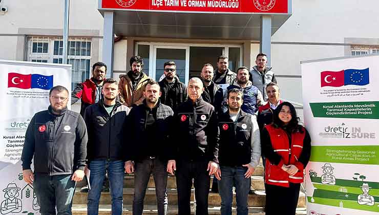 Hüyük’te süt hijyeni ve hayvancılık kursu tamamlandı