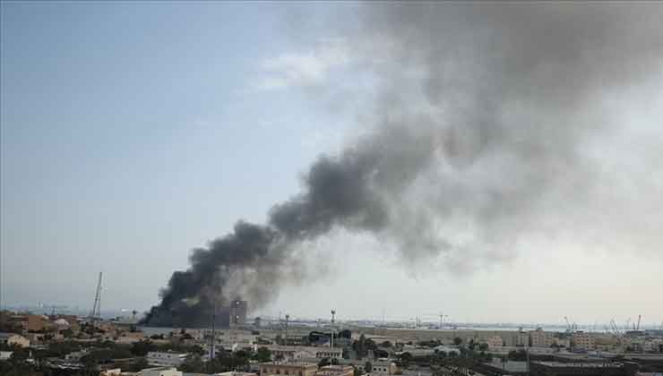 Irak’ın Salahaddin kentinde Haşdi Şabi karargahına hava saldırısı düzenlendi