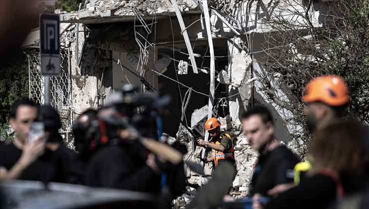 İran’ın 8 saatlik aranın ardından yaptığı yeni füze misillemesi İsrail’in güney bölgelerini hedef aldı