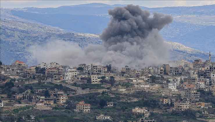İsrail ordusunun Lübnan’a düzenlediği saldırılarda bugün 12 kişi hayatını kaybetti