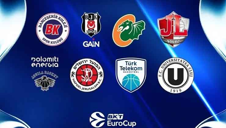İşte EuroCup’ta çeyrek final eşleşmeleri