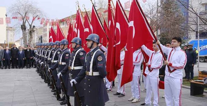 Karaman’da Çanakkale Zaferi’nin 111. yıldönümü etkinlikleri