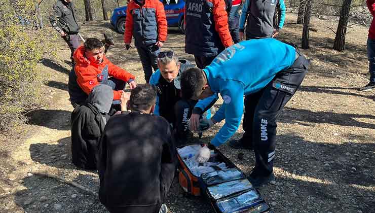 Karaman’da kaybolan yaşlı kadın 12 saat sonra sağ salim bulundu