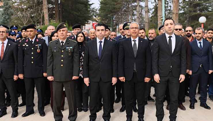 Karapınar ve Ereğli’de şehitler anıldı