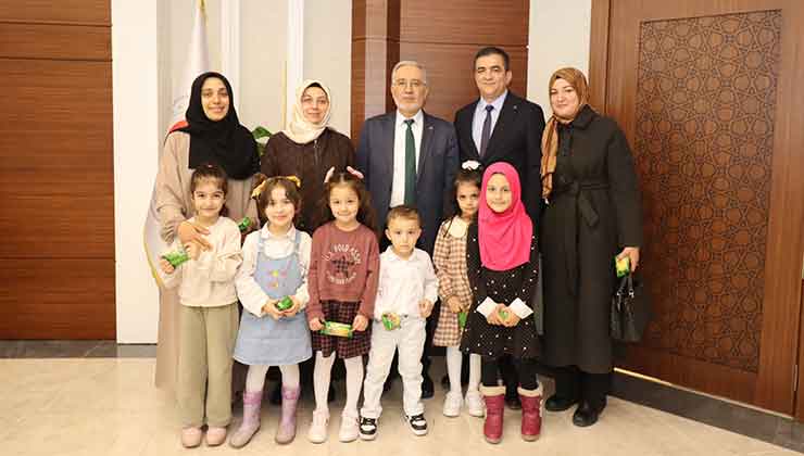 Karatay’da Kur’an kursu öğrencilerinden yetimlere anlamlı destek