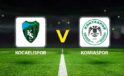 Kocaelispor – Konyaspor maç özeti