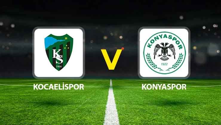 Kocaelispor – Konyaspor maç özeti
