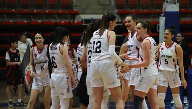 Konya Basket adını 1. Lig’e yazdırdı