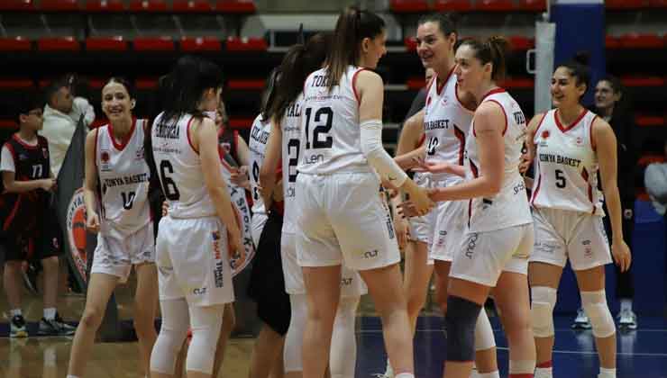 Konya Basket yarı finale çıktı
