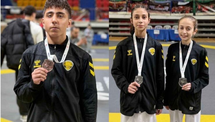 Konya Büyükşehir’den 3 madalya