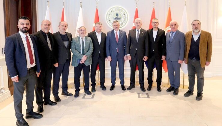 Konya Gazeteciler Cemiyeti’nden Bakan Çiftçi’ye hayırlı olsun ziyareti