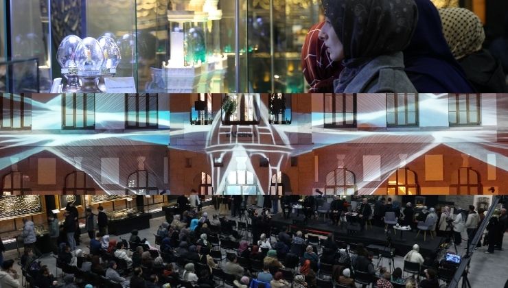 Konya, Kadir Gecesi’nde sergiyle maneviyatla doldu