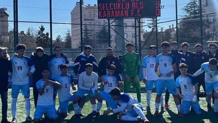 Konya Selçuklu, Karaman’a gol yağdırdı!