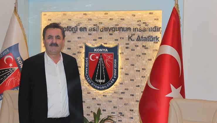 Konya Şoförler Odasında APP Plaka uyarısı